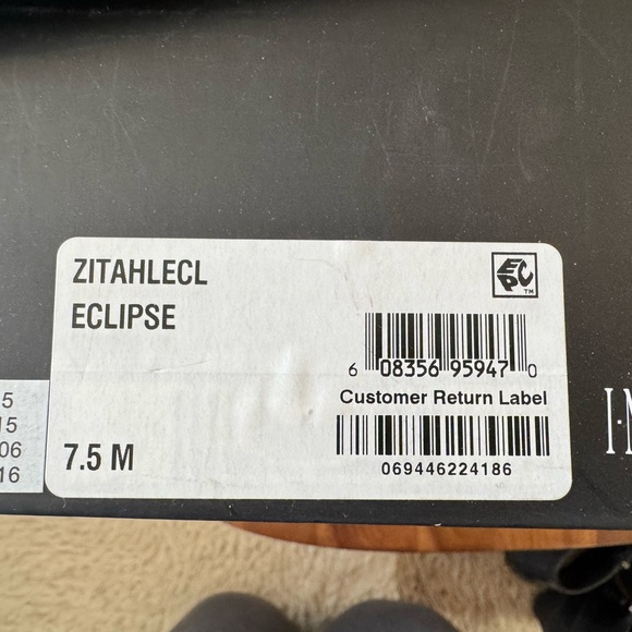 INC Eclipse Blue Suede Heels - Picture 11 of 11